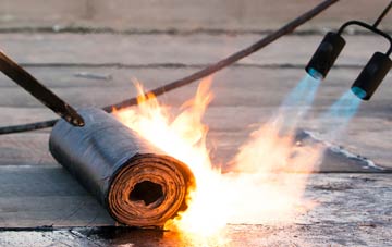 Haddenham End Field asphalt flat roofing repairs