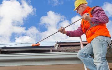 Haddenham End Field soft wash roof cleaning
